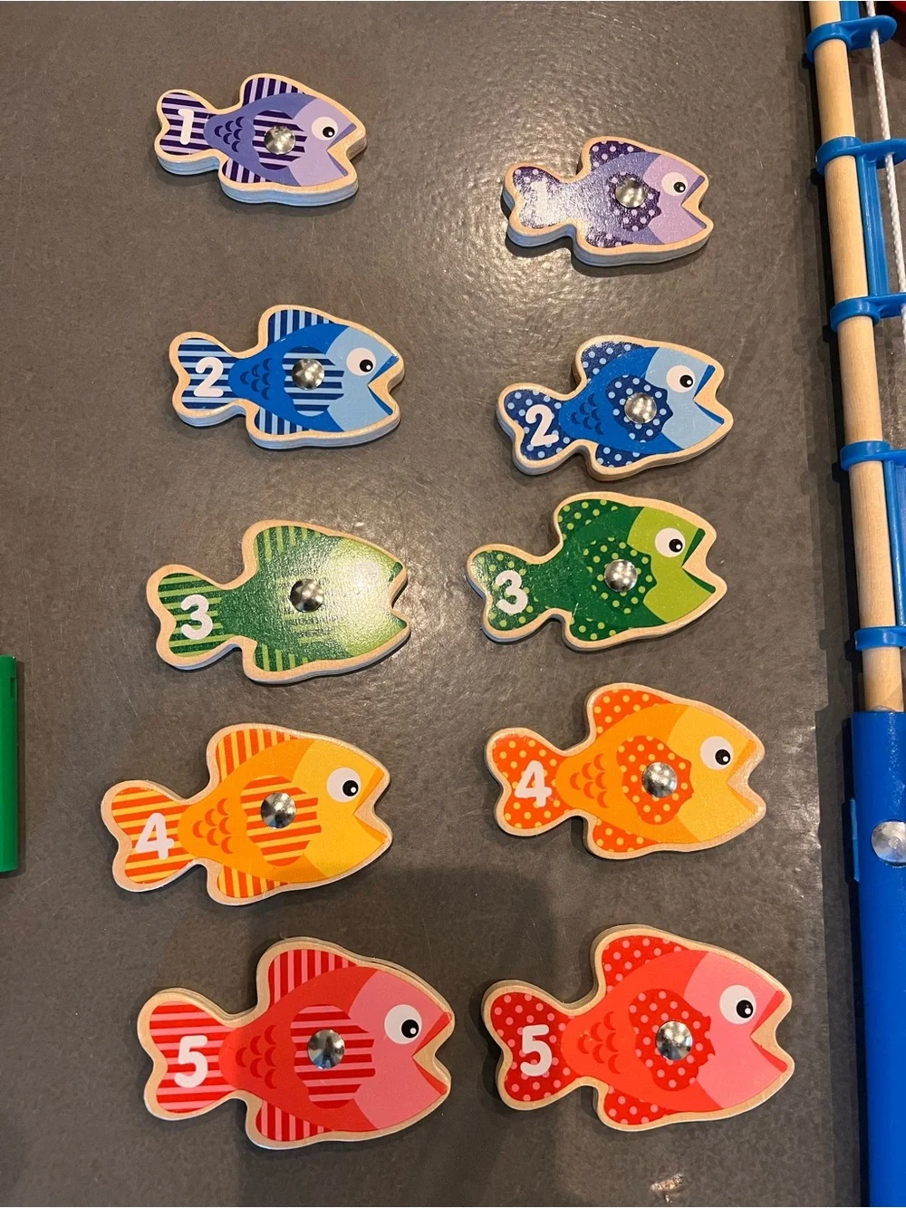 Melissa & Doug Magnetic Fishing Set with Colorful Fish